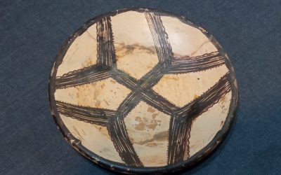 Restauración plato cerámica Bereber (MAGREB)